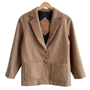 Vintage Mid-West Garment Co. Wool Tan Coat